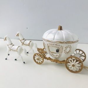 Vintage Fairy Princess Carriage Night Light